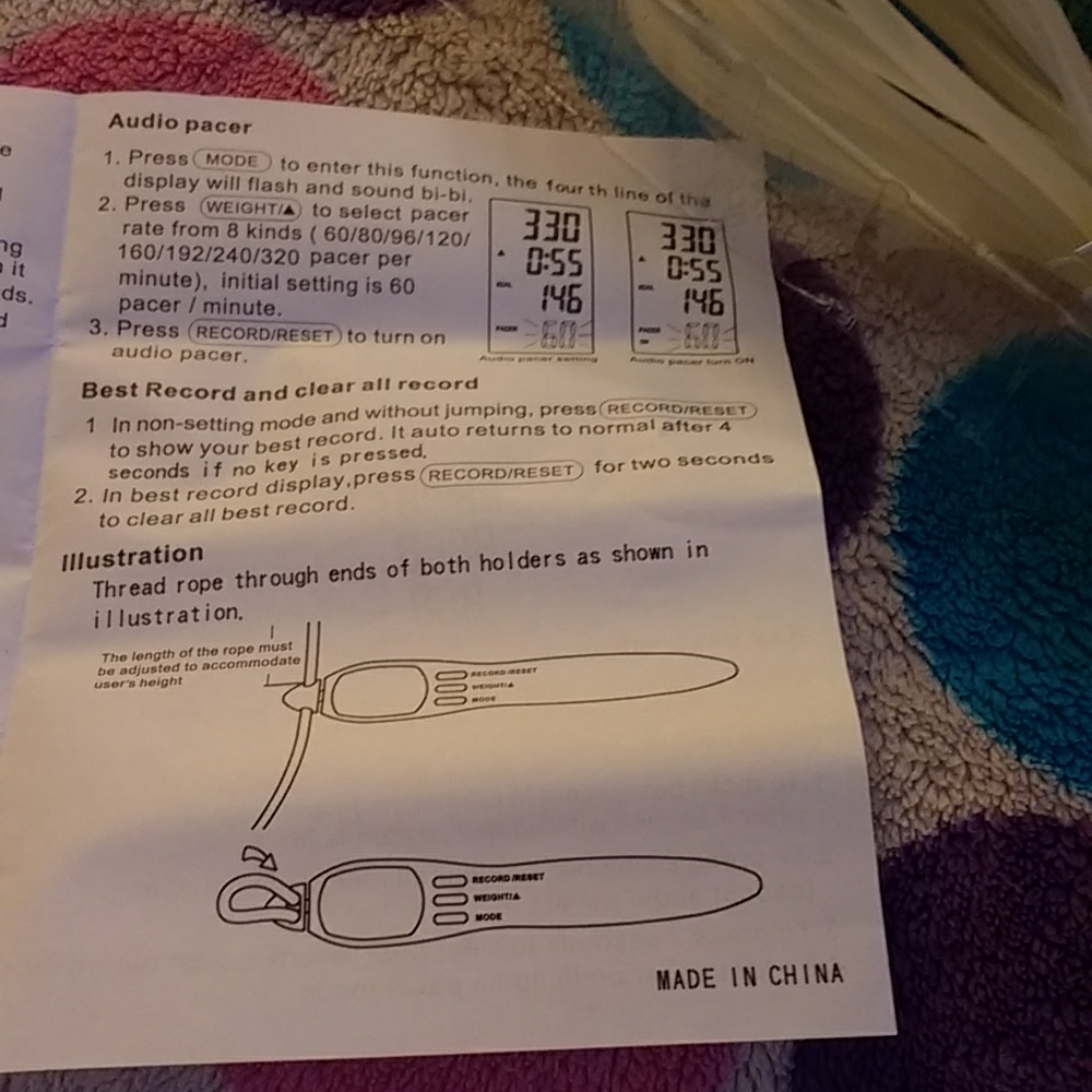 Nib Ariel Digital Jump Rope By Ge - image 6